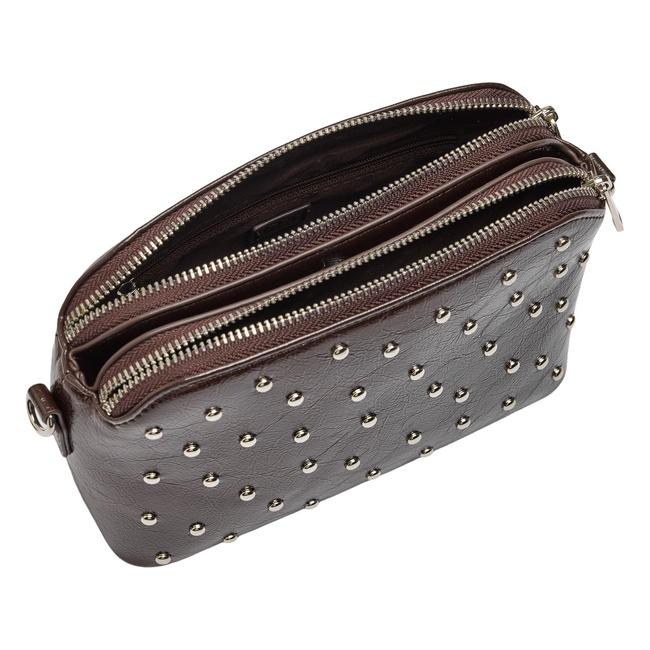 Женская коричневая сумка Parfois артикул 239391 _BN FW2025 Фото ракурс 4 - Женская коричневая сумка Parfois артикул 239391 _BN FW2025