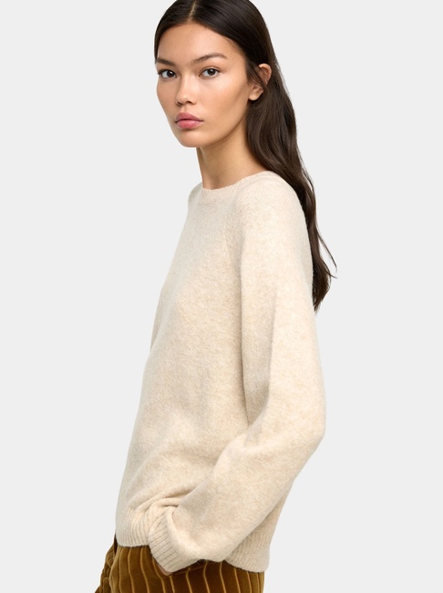 Фото ракурс 3 - Жіночий бежевий светр Parfois артикул 238711 _BG FW2025