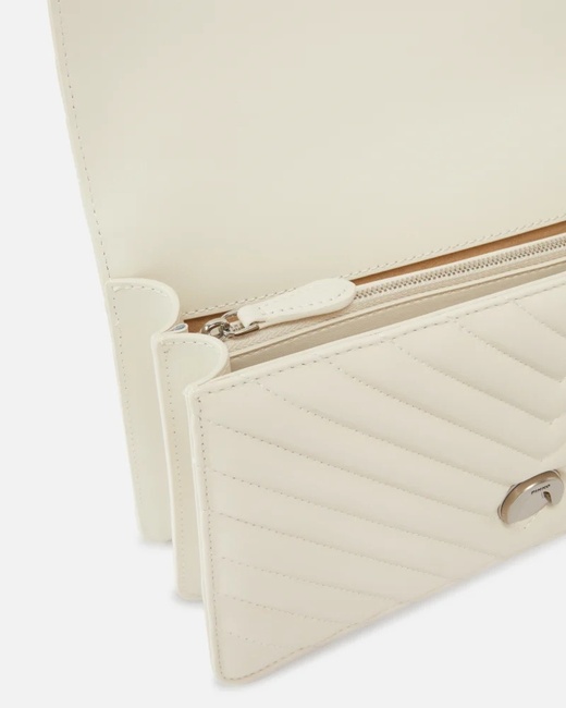 Фото ракурс 4 - Женская молочная сумка Pinko артикул 100941-A0GK Z14O FW2025