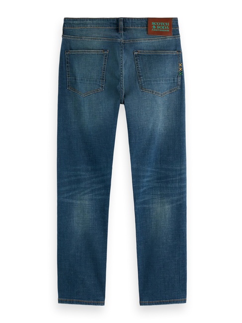 Фото ракурс 6 - Чоловічі блакитні джинси SCOTCH & SODA артикул 180872 410 FW2025
