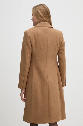 Фото ракурс 2 - Жіноче коричневe пальто Sisley артикул 2JJYLN04Z 062 25A
