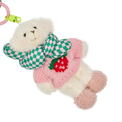 Фото ракурс 2 - Женский разноцветный брелок Parfois артикул 240090 _BM FW2025