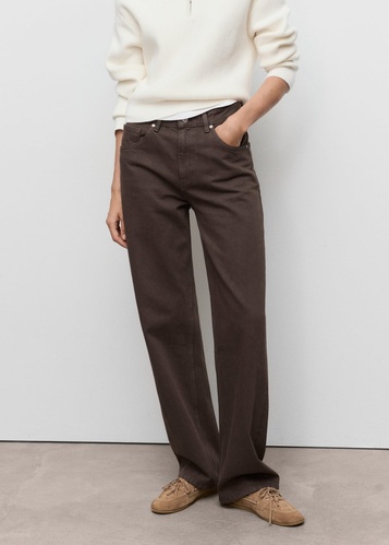 Фото ракурс 1 - Жіночі коричневі джинси Mango артикул 17044782 32 1 season