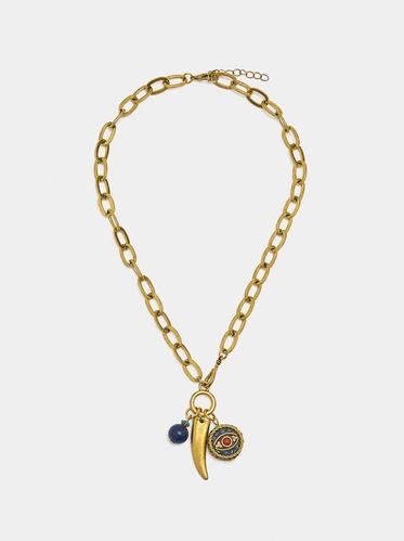 Фото ракурс 1 - Жіноче золотe намисто Parfois артикул 240935 _HM FW2025