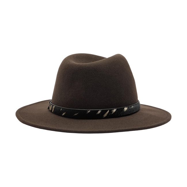 Фото ракурс 4 - Жіночий коричневий капелюх Parfois артикул 238200 _BN FW2025