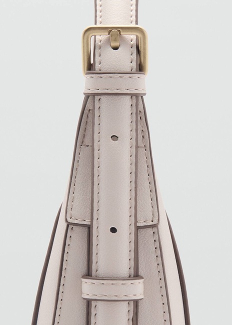 Женская молочная сумка Mango артикул 87040445 02 8 season Фото ракурс 4 - Женская молочная сумка Mango артикул 87040445 02 8 season