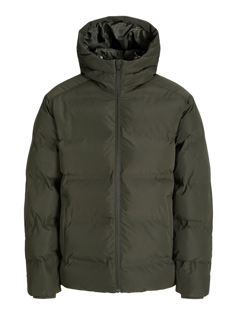 Фото ракурс 3 - Чоловіча хакі куртка Jack & Jones артикул 12278749 Rosin FW2025