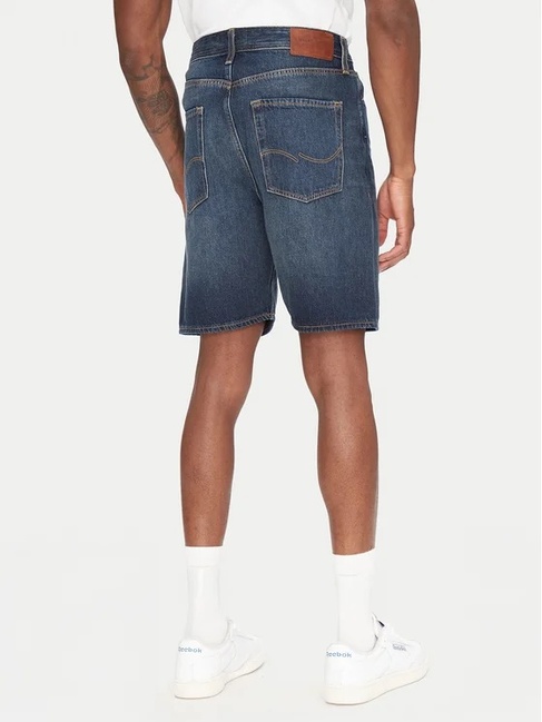 Фото ракурс 2 - Чоловічі сині шорти Jack & Jones артикул 12269517 Blue denim FW2025