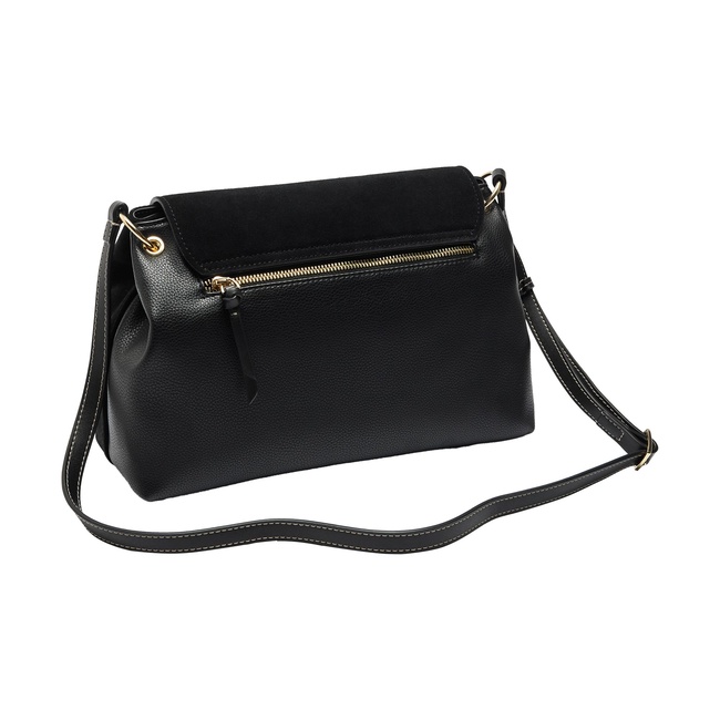 Жіноча чорна сумка Parfois артикул 237161 _BK FW2025 Фото ракурс 2 - Жіноча чорна сумка Parfois артикул 237161 _BK FW2025