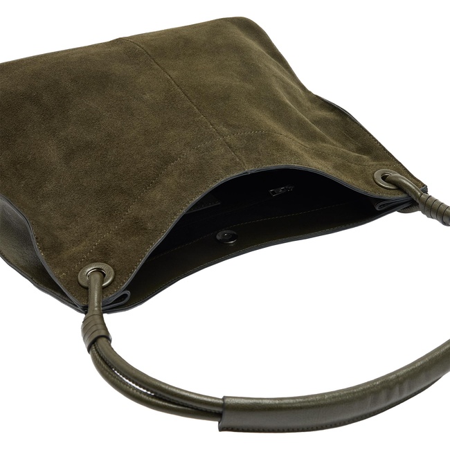 Женская зеленая сумка Parfois артикул 241604 _KK SS2026 Фото ракурс 4 - Женская зеленая сумка Parfois артикул 241604 _KK SS2026