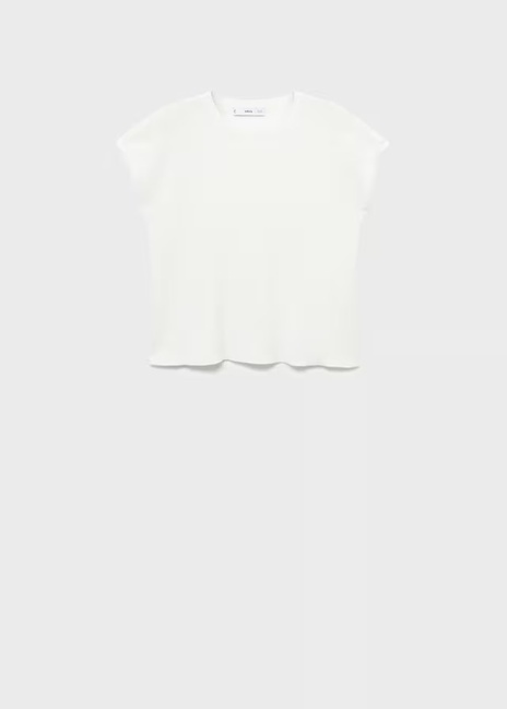 Фото ракурс 3 - Жіночий білий джемпер Mango артикул 17062904 01 1 season