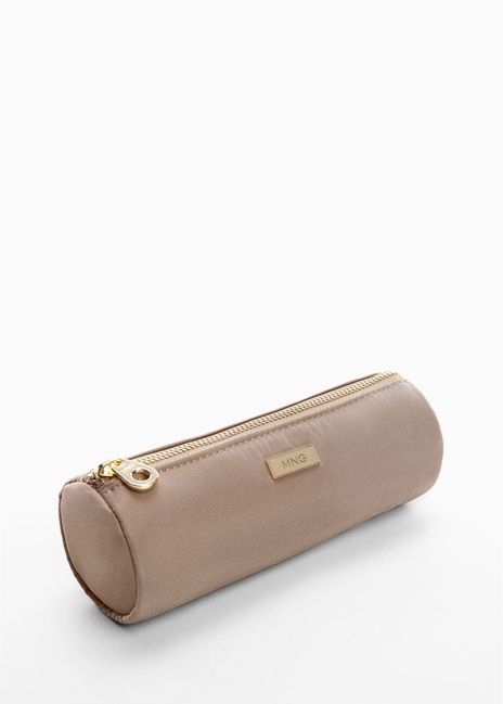 Фото ракурс 2 - Жіноча рожева косметичка Mango артикул 57040132 83 5 season