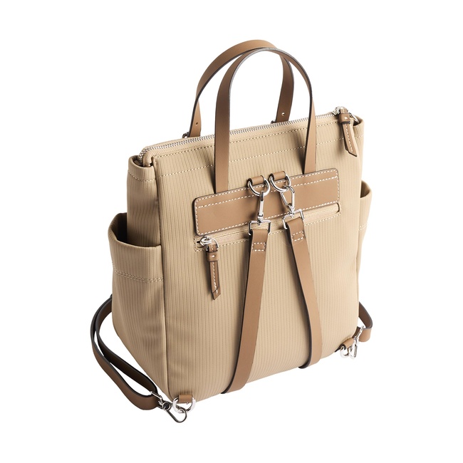 Фото ракурс 4 - Жіночий коричневий рюкзак Parfois артикул 229723 _TU SS2025