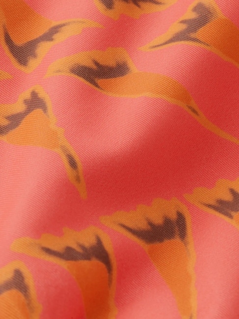 Фото ракурс 6 - Жіночий помаранчевий купальник верх SCOTCH & SODA артикул UFK00727M U638 SS2025