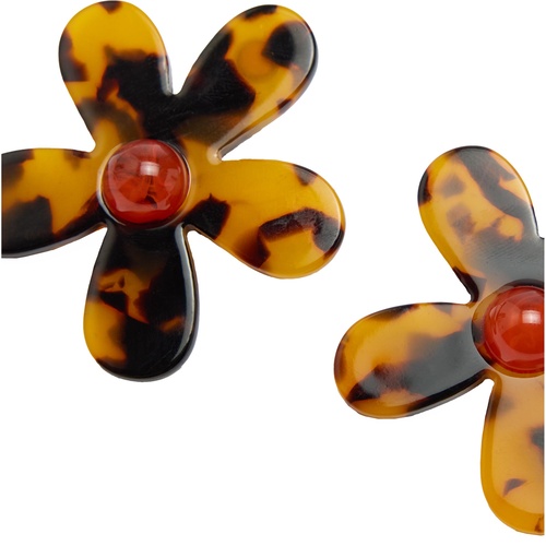 Фото ракурс 2 - Жіночі коричневі сережки Parfois артикул 240312 _HM FW2025