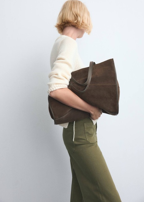 Фото ракурс 4 - Женские хаки джинсы Mango артикул 27081228 37 2 season