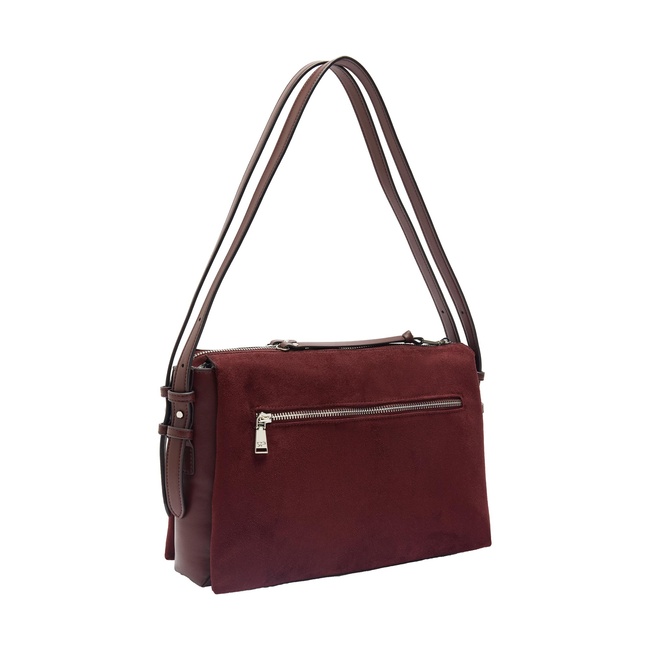 Жіноча бордова сумка Parfois артикул 238418 _BU FW2025 Фото ракурс 2 - Жіноча бордова сумка Parfois артикул 238418 _BU FW2025
