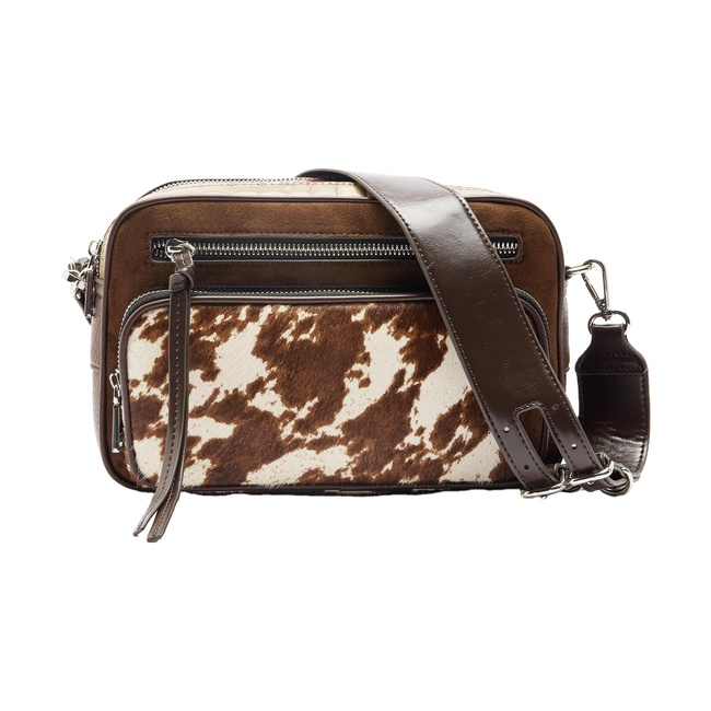 Женская коричневая сумка Parfois артикул 238760 _BK FW2025 Фото ракурс 1 - Женская коричневая сумка Parfois артикул 238760 _BK FW2025