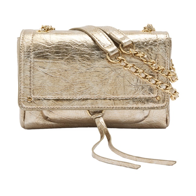 Жіноча золота сумка Parfois артикул 236789 _GD FW2025 Фото ракурс 1 - Жіноча золота сумка Parfois артикул 236789 _GD FW2025