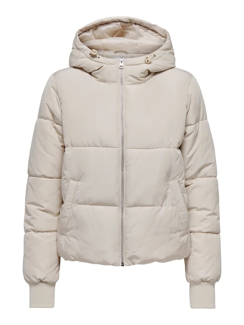 Фото ракурс 3 - Жіноча бежева куртка Only артикул 15213950 moonbeam FW2025