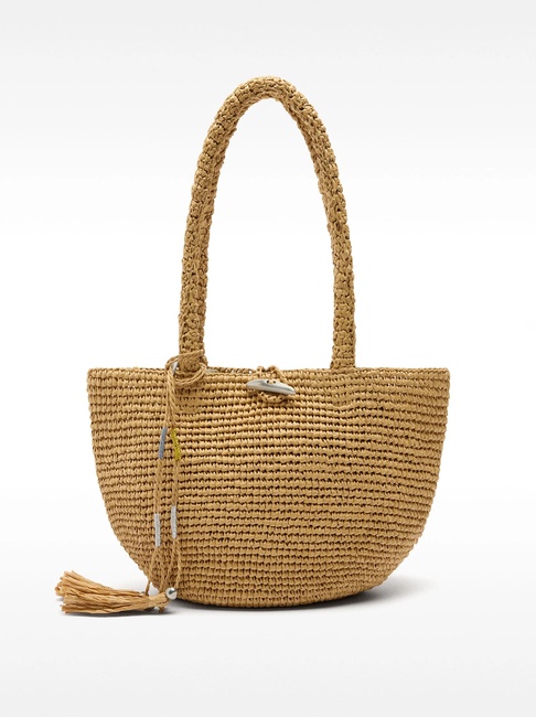 Женская бежевая сумка Parfois артикул 230080 NCS FW2025 Фото ракурс 1 - Женская бежевая сумка Parfois артикул 230080 NCS FW2025