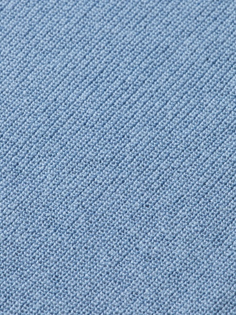 Фото ракурс 5 - Чоловічий блакитний светр SCOTCH & SODA артикул 181773 410 FW2025