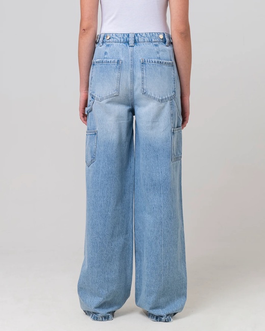 Фото ракурс 2 - Жіночі сині джинси Piazza Italia артикул 32932 Denim FW2025