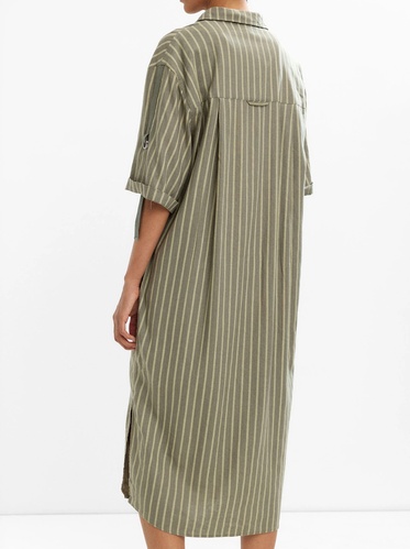 Фото ракурс 2 - Жіноча зелена сукня Parfois артикул 234397 _GN FW2025