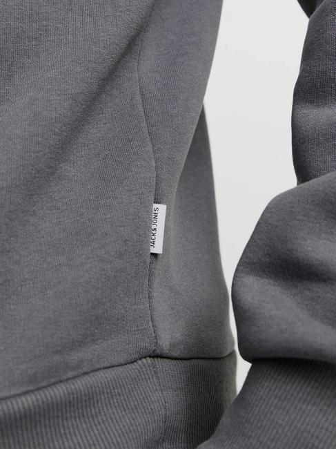 Чоловічий сірий світшот Jack & Jones артикул 12249341 castlerock FW2025 Фото ракурс 4 - Чоловічий сірий світшот Jack & Jones артикул 12249341 castlerock FW2025