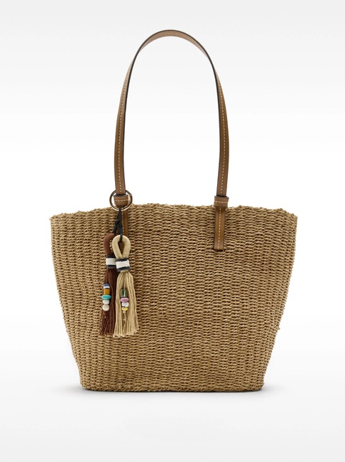 Женская бежевая сумка Parfois артикул 229817 NCL FW2025 Фото ракурс 1 - Женская бежевая сумка Parfois артикул 229817 NCL FW2025