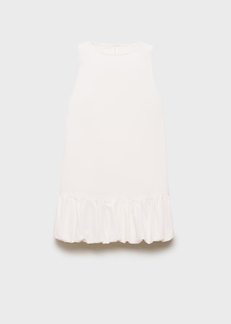 Фото ракурс 3 - Жіноча біла сукня Mango артикул 17031268 01 1 season