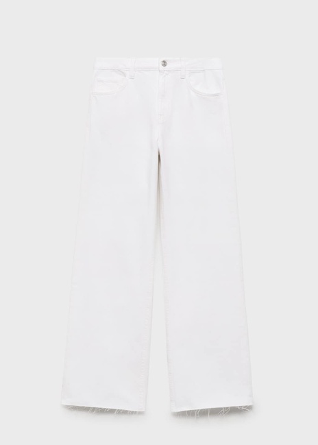 Жіночі білі джинси Mango артикул 87017178 01 8 season Фото ракурс 3 - Жіночі білі джинси Mango артикул 87017178 01 8 season