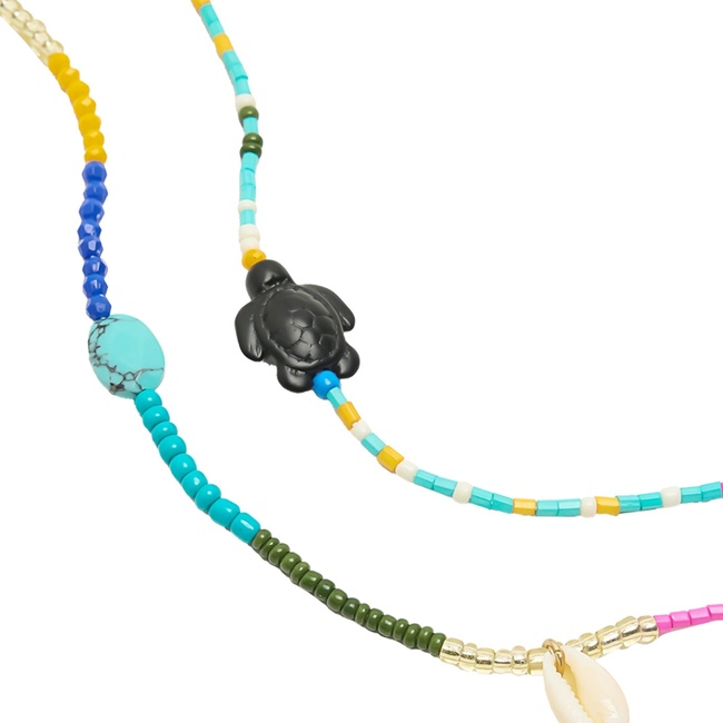 Фото ракурс 2 - Жіноче різнокольоровe намисто Parfois артикул 235021 _BM FW2025