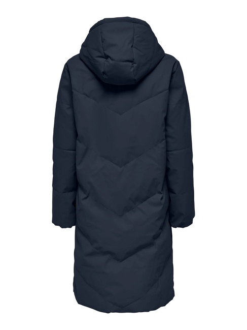 Фото ракурс 4 - Жіноче синє пальто Only артикул 15217556 Dark Sapphire FW2025