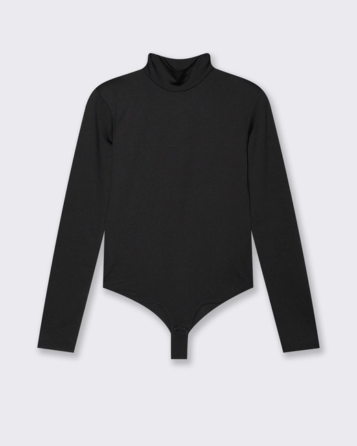 Фото ракурс 1 - Жіночий чорний боді Piazza Italia артикул 62794 Black FW2025