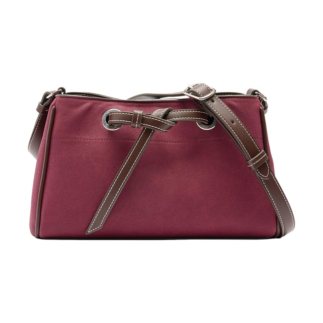 Женская бордовая сумка Parfois артикул 237233 _BU FW2025 Фото ракурс 1 - Женская бордовая сумка Parfois артикул 237233 _BU FW2025