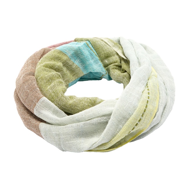 Фото ракурс 5 - Женский зеленый шарф Parfois артикул 233030 _BM FW2025