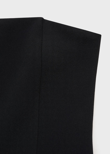 Женское черное платье Mango артикул 87014813 99 8 season Фото ракурс 7 - Женское черное платье Mango артикул 87014813 99 8 season