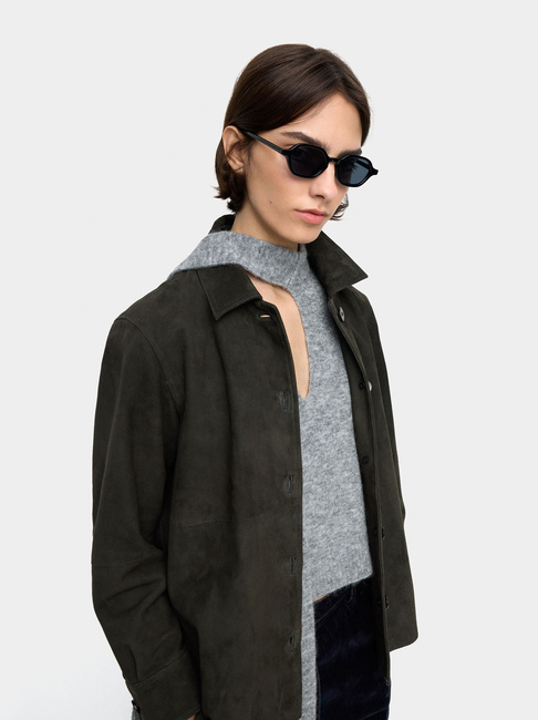 Фото ракурс 4 - Жіночі чорні окуляри Parfois артикул 242660 _BK FW2025