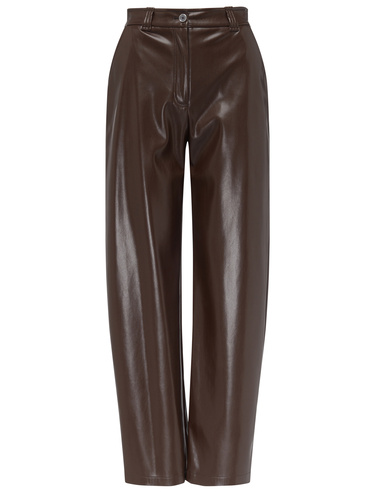 Фото ракурс 1 - Жіночі коричневі брюки Pinko артикул 105371-A2P4 M22 FW2025