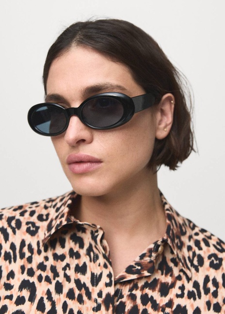 Фото ракурс 6 - Женская коричневая рубашка Mango артикул 17054079 30 1 season