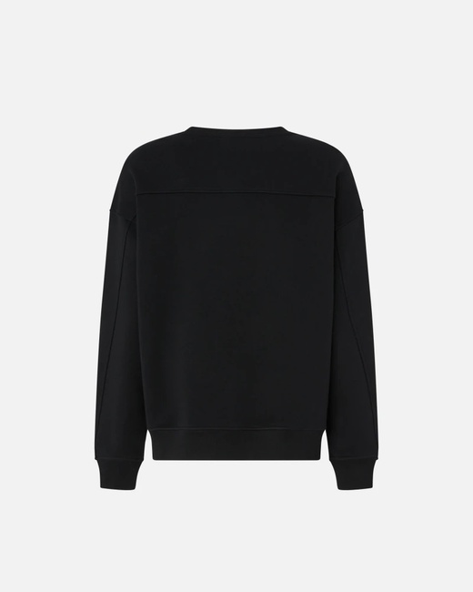 Жіночий чорний світшот Pinko артикул 100534-A2RO Z99 FW2025 Фото ракурс 2 - Жіночий чорний світшот Pinko артикул 100534-A2RO Z99 FW2025