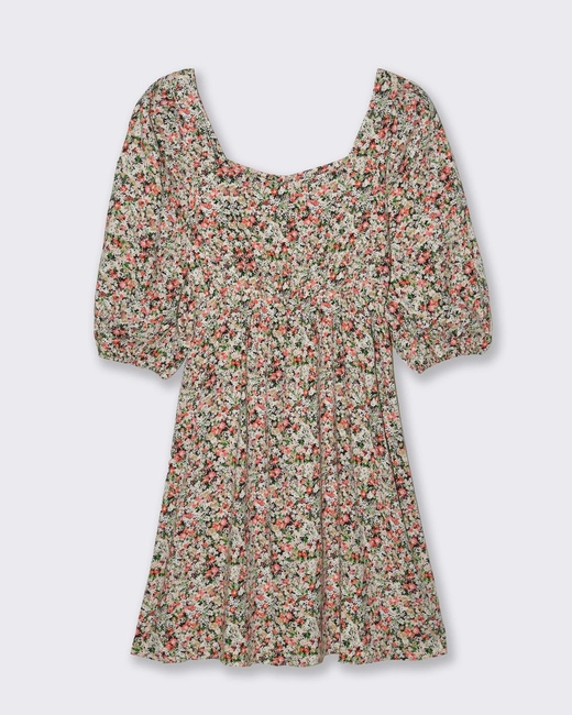 Фото ракурс 3 - Женское бежевое платье Piazza Italia артикул 50959 VAR 1 SS2025