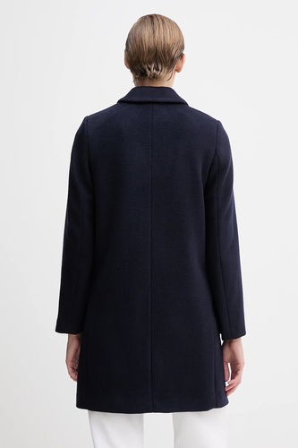Фото ракурс 2 - Жіноче синє пальто Benetton артикул 2V0PDN062 700 25A
