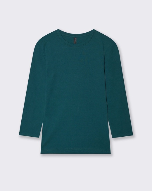 Фото ракурс 1 - Женский голубой реглан Piazza Italia артикул 62288 ottanio FW2025