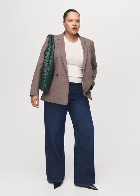 Жіночі сині джинси Mango артикул 27021203 TO 2 season Фото ракурс 5 - Жіночі сині джинси Mango артикул 27021203 TO 2 season