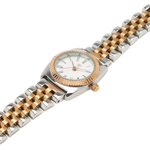 Фото ракурс 2 - Женские золото-серебряные часы Parfois артикул 240290 _MM FW2025