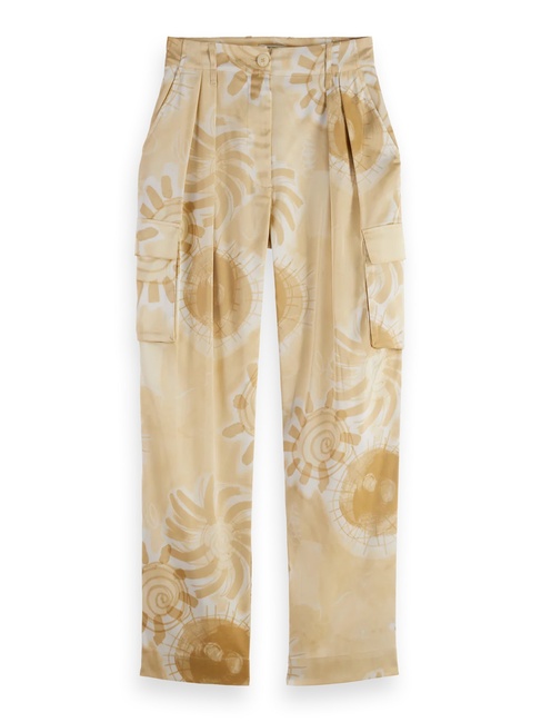 Жіночі бежеві брюки SCOTCH & SODA артикул ULH00588F U207 SS2025 Фото ракурс 5 - Жіночі бежеві брюки SCOTCH & SODA артикул ULH00588F U207 SS2025