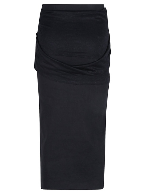 Жіноча чорна спiдниця Pinko артикул 104835-A2GF Z99 SS2025 Фото ракурс 3 - Жіноча чорна спiдниця Pinko артикул 104835-A2GF Z99 SS2025