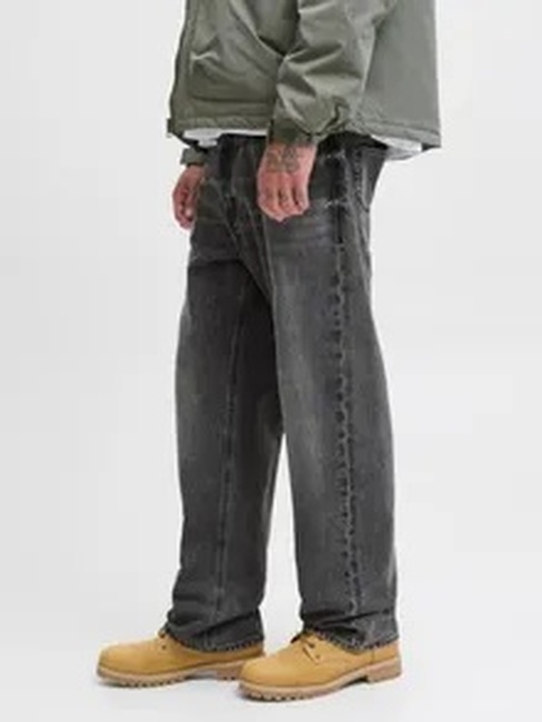 Фото ракурс 6 - Чоловічі чорні джинси Jack & Jones артикул 12278153 Black Sand FW2025